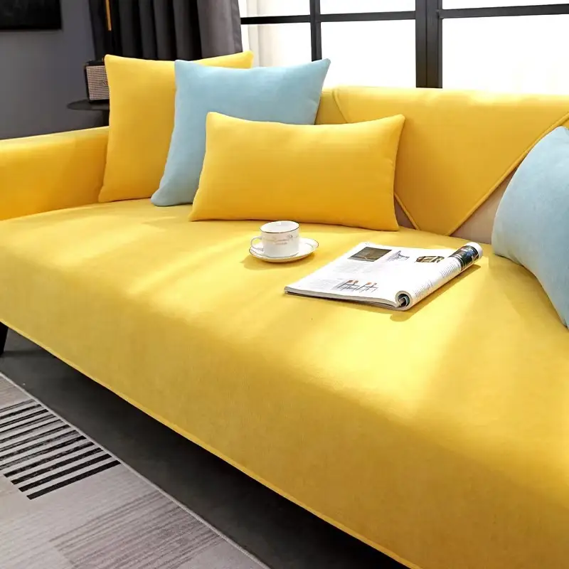 Chenille Sofa Cushion Four Seasons Universal Simple Modern Non-slip