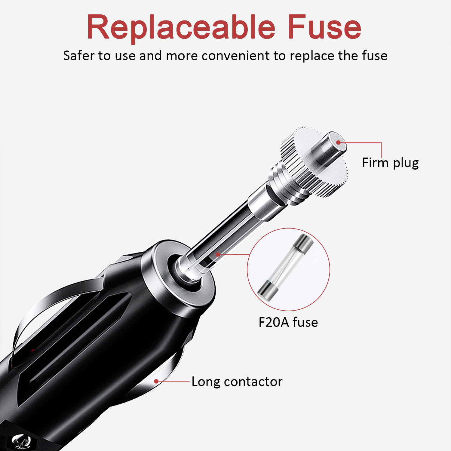 USB Power Extension Cable 4 M Car USB Cigarette Lighter