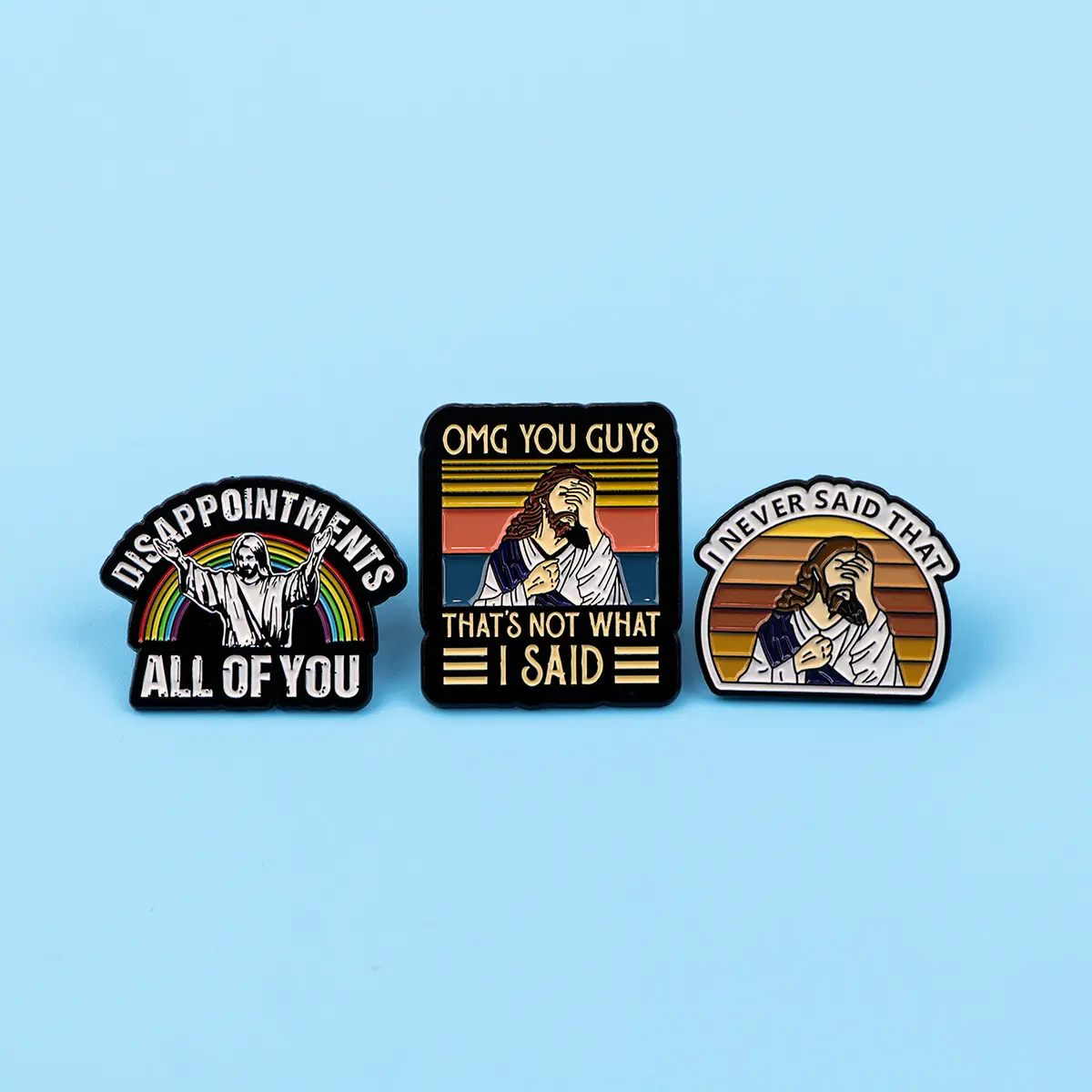 Funny Enamel Pin Brooch Backpack Clothing