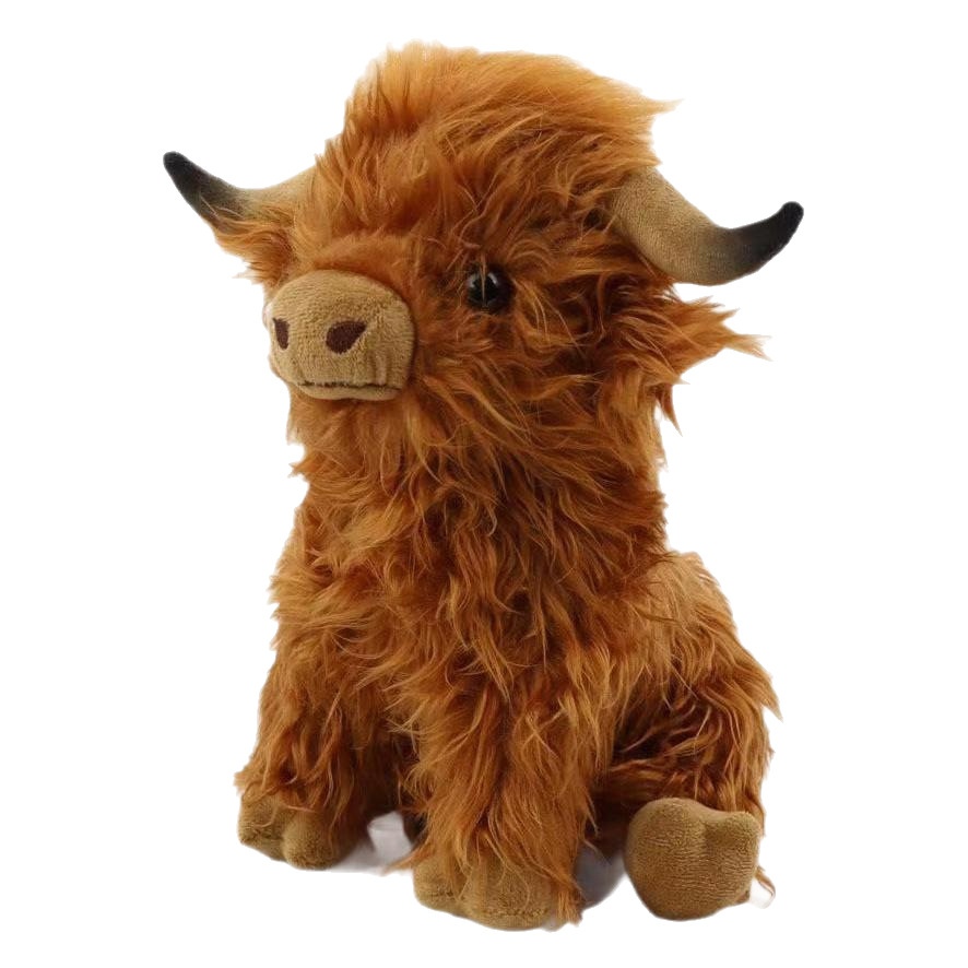Scottish Highland Cow Toy Plush Stuffed Animal