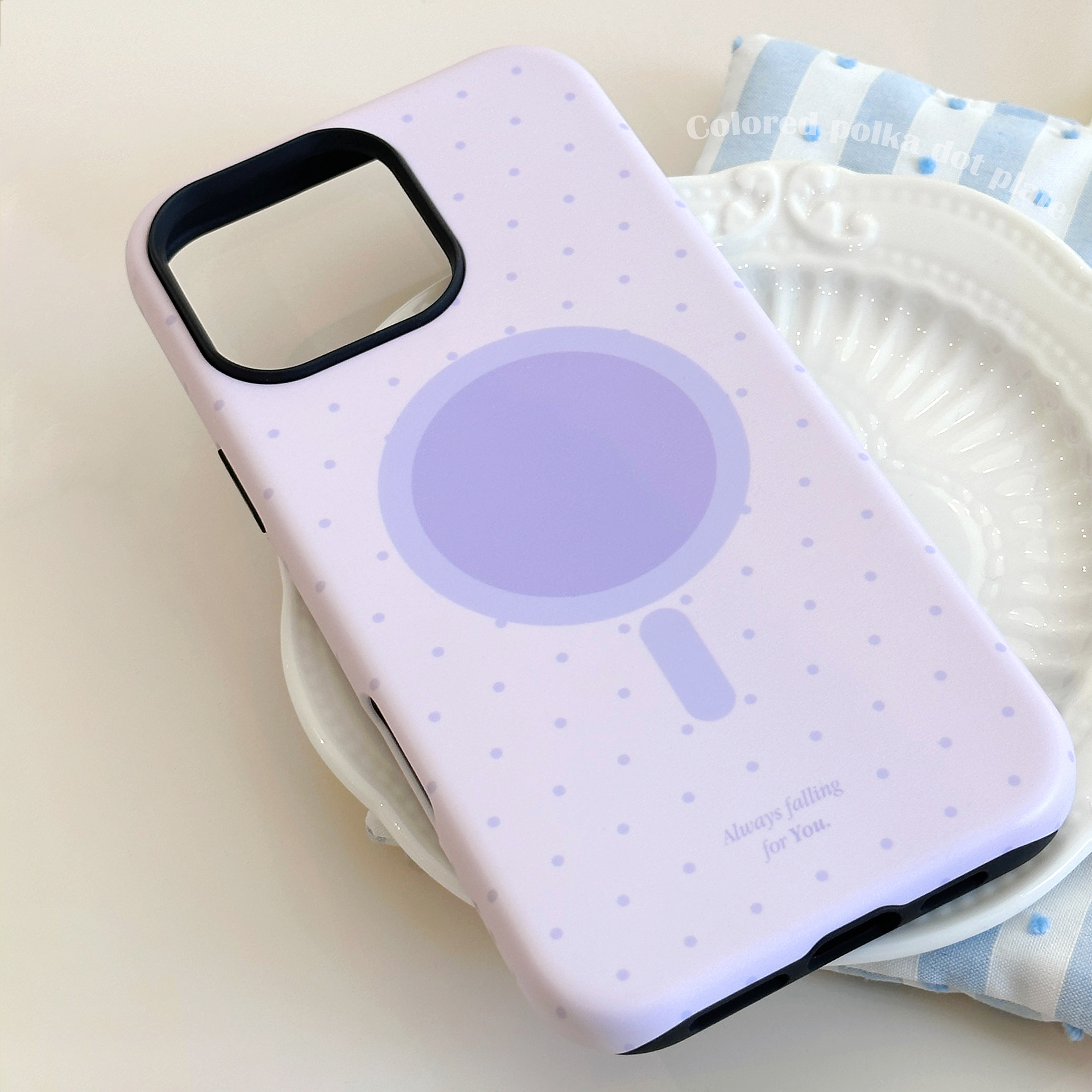 Colorful Diamond Magnetic Mount Phone Case