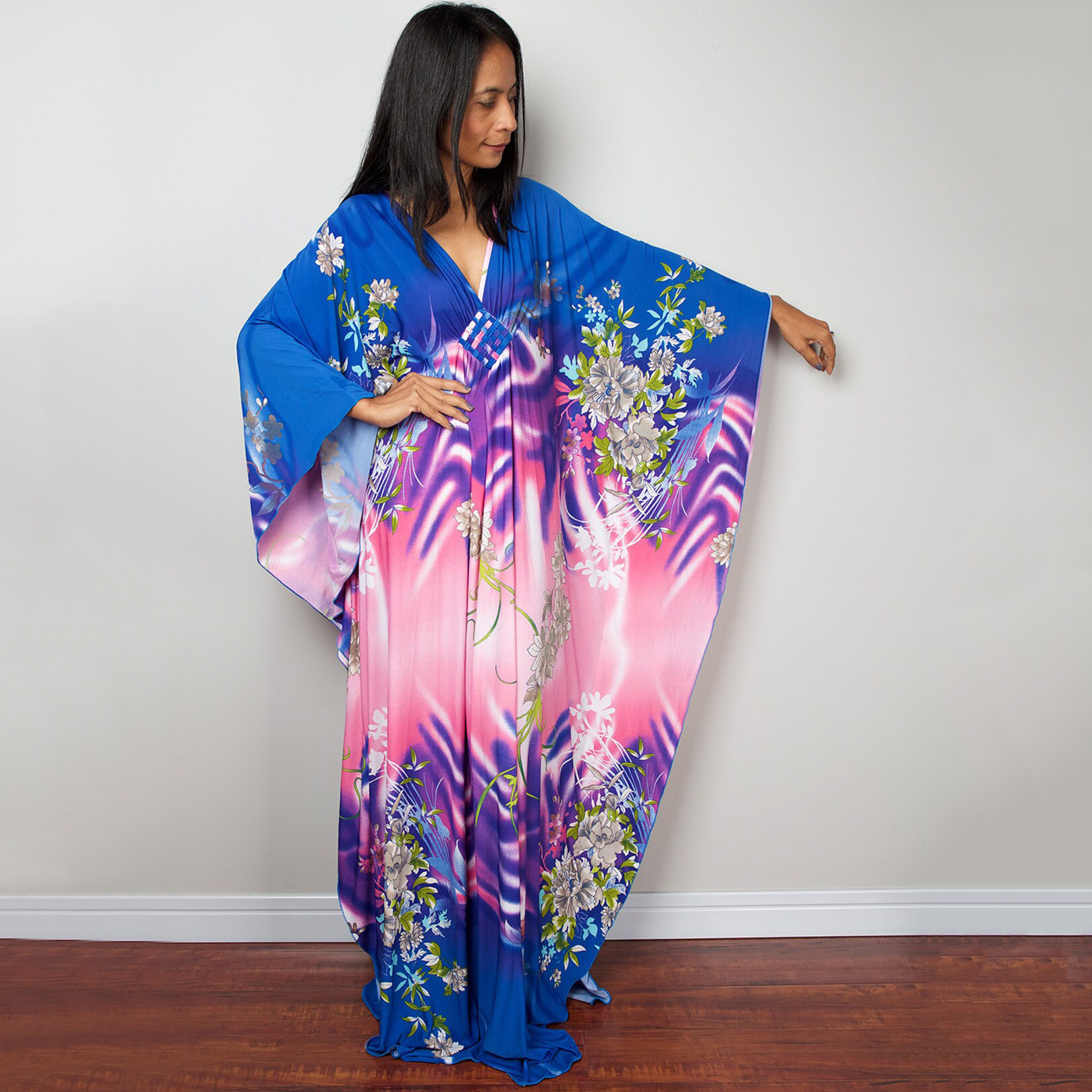 Beach Cover-up Robe Long Dress - Image 19
