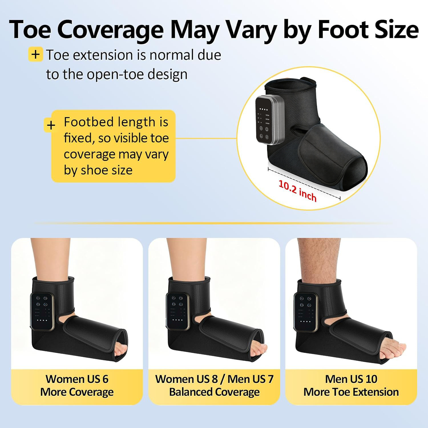 Air-Pressure Kneading & Heating Foot Massager