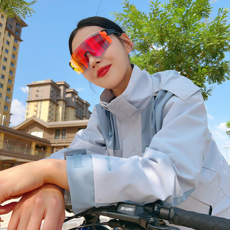 แว่นขี่จักรยานกีฬากลางแจ้ง UV Protection