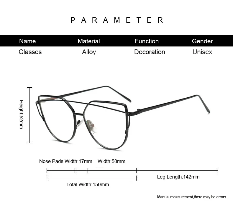 Title 1, Lunettes de myopie de personnalité élégante pou...