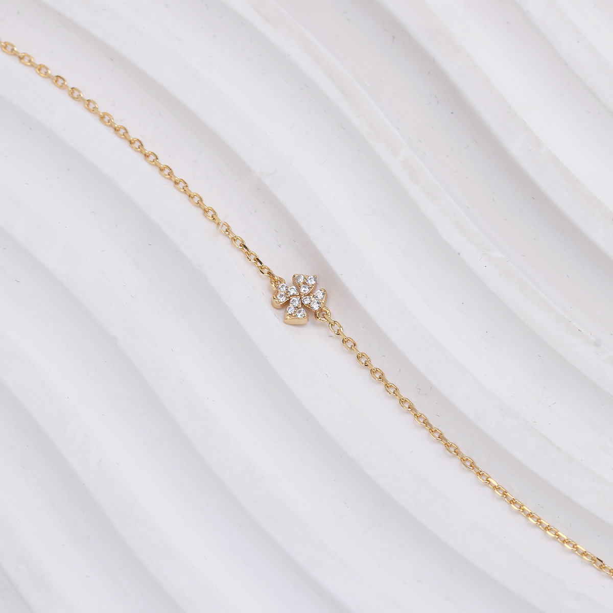 Minority Simple Akato Four-leaf Clover Bracelet