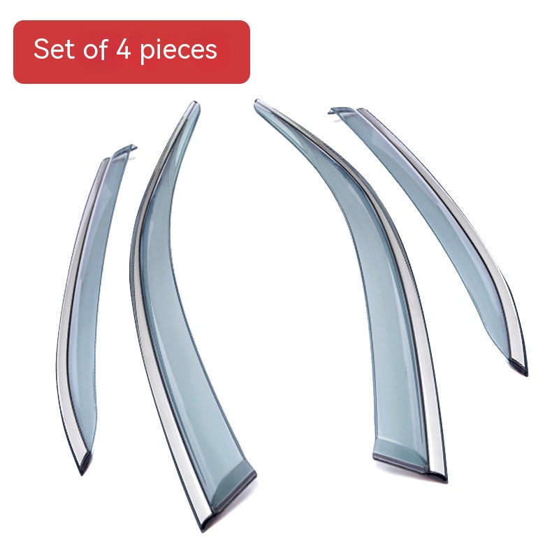 Car Window Rain Visors for Wrangler 2007-2021 Exterior Deflectors