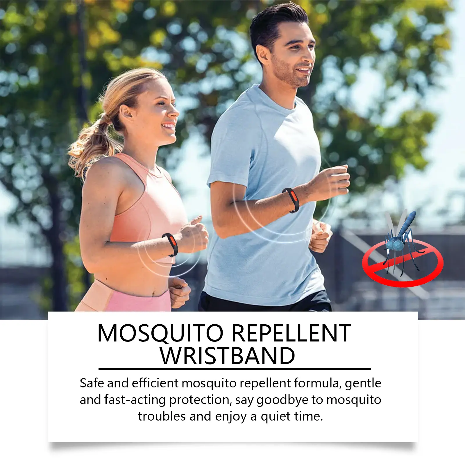 Portable Guard Body Silicone Outdoor Bracelet