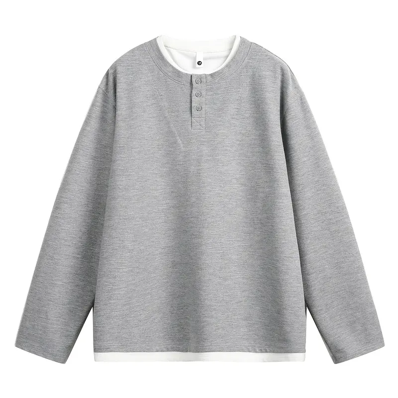 Henrys Mens Loose-fitting Long-sleeve Undershirt
