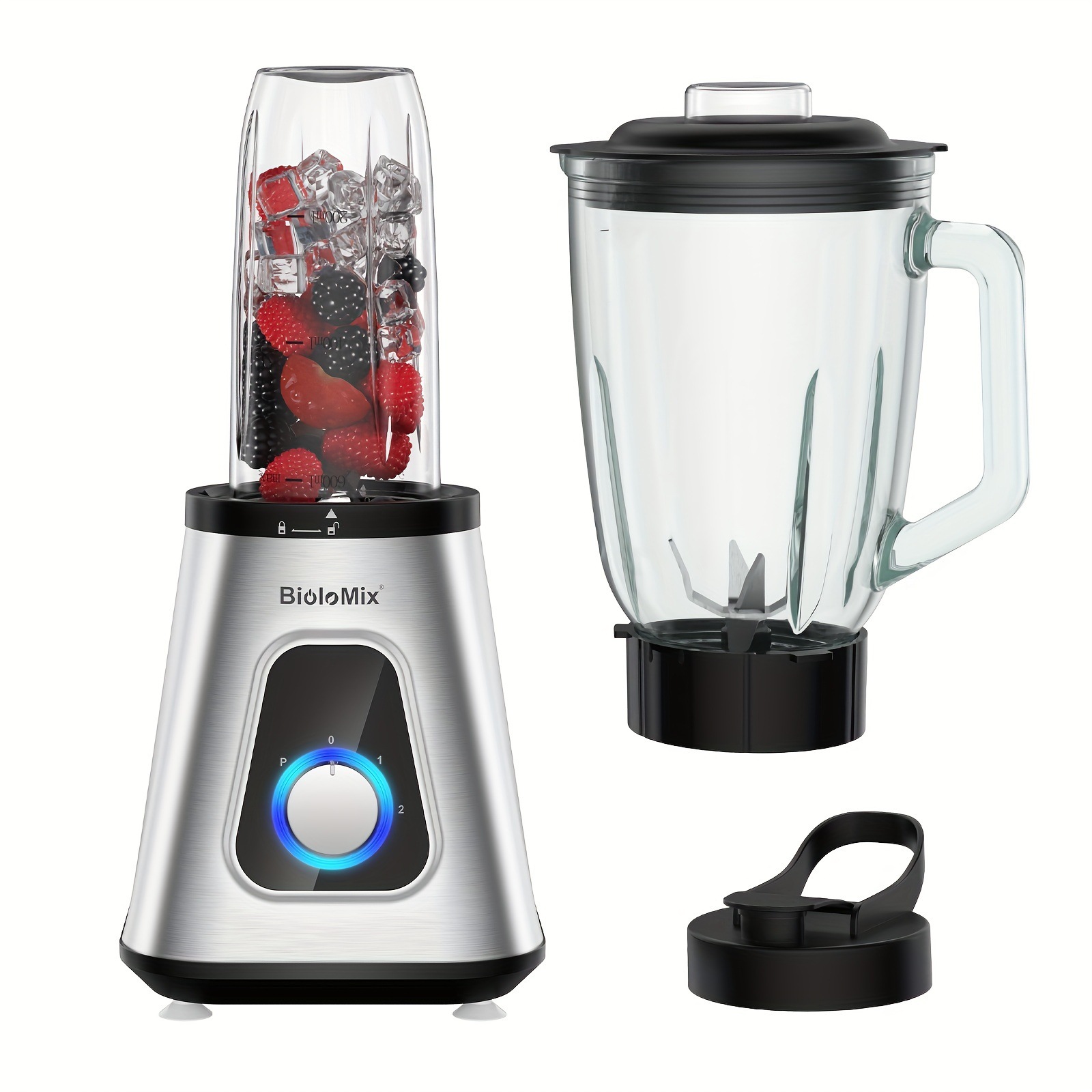 Mélangeur électrique domestique multifonctionnel pour jus – Image 6