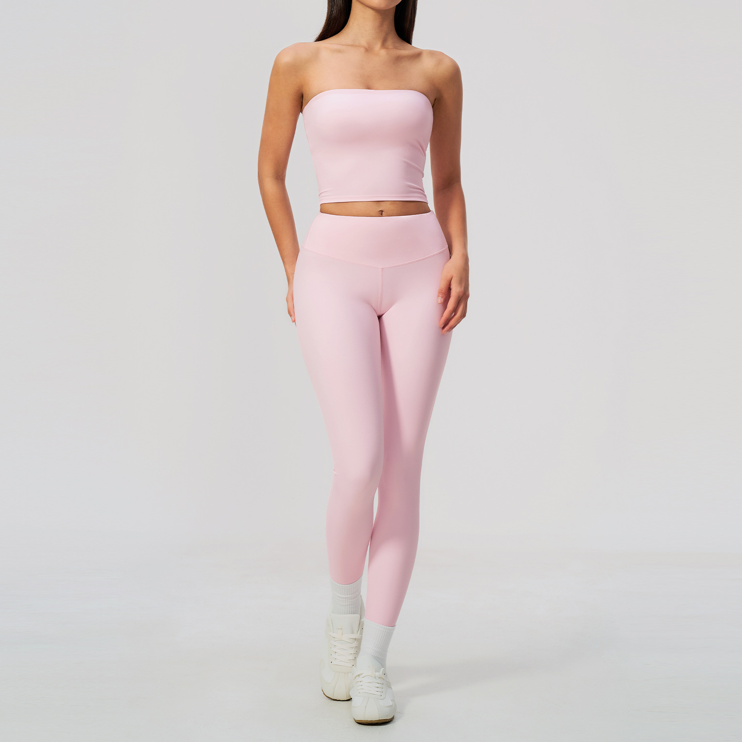 Running Sports New Strapless Yoga Suit Set 3