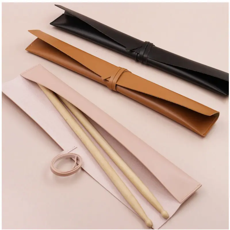 Leather Stick Drum Bag