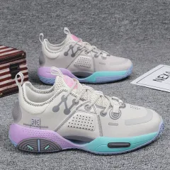 Cotton Candy Basketball Shoes Men's Sneakers - Cotton Candy-38 - View 1