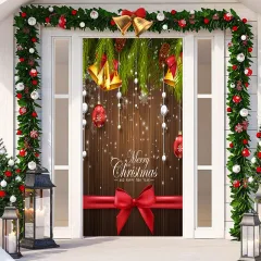 Christmas Festival Door Set Decorative Cloth - Sdmt145 - View 1
