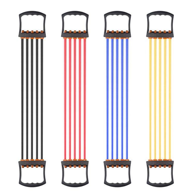 Five-tube Chest Expander Removable Pulling Rope Chest Expansion Abdominal Crunch Board - Image 5