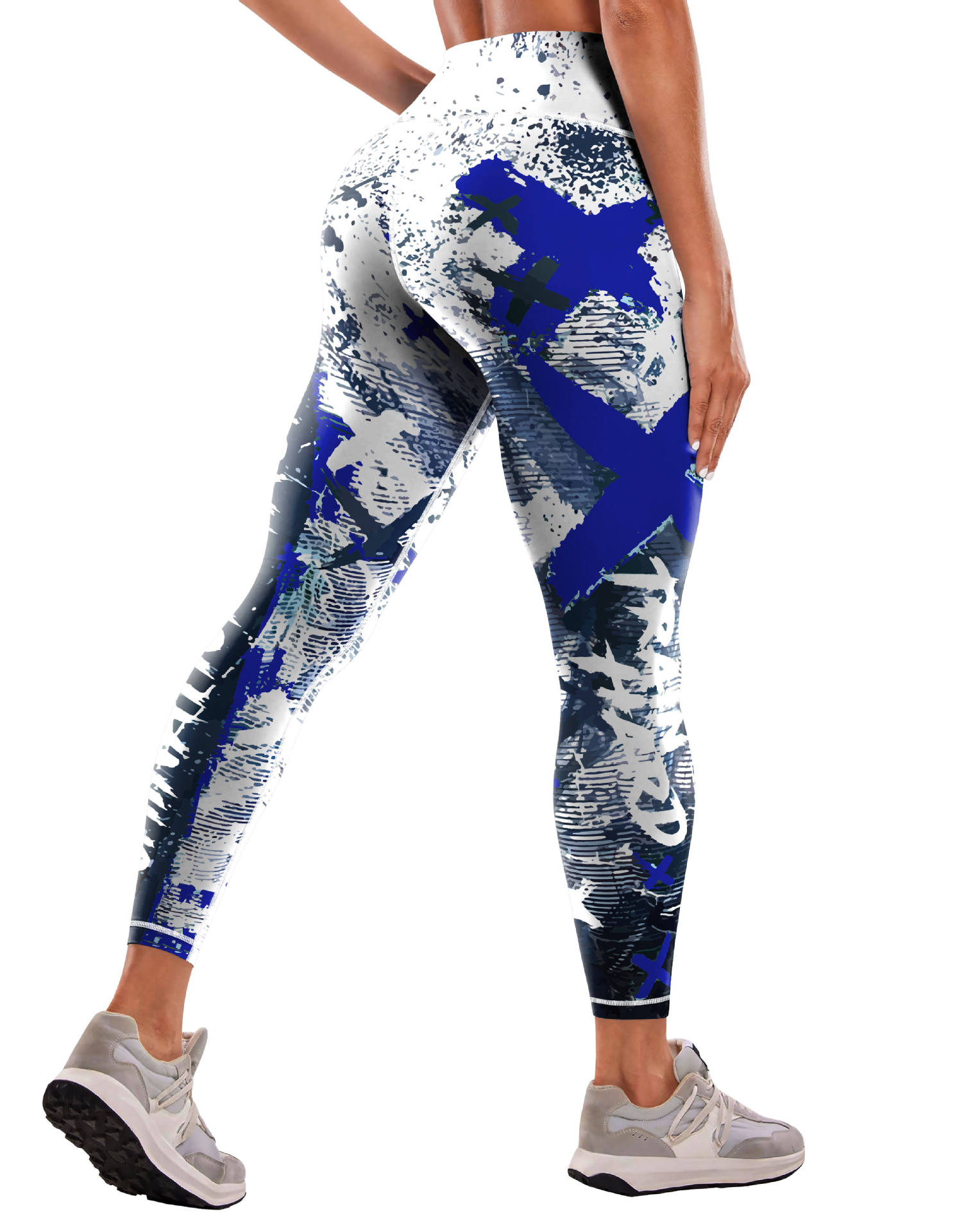 Title 16, New Printed Sports Fitness High Waist Tight Yog...