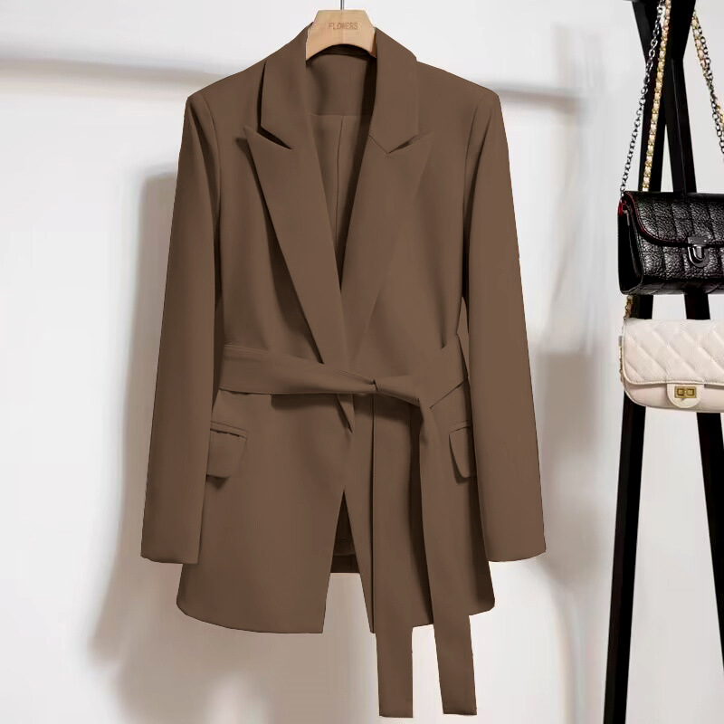 Womens Lace-Up Slimming, Elegant And Stylish Blazer