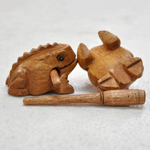 Wooden Frog Guiro