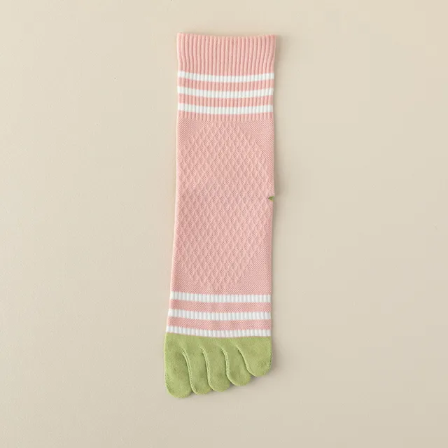 Breathable, Sweat Absorbing, Odor Proof Pressure Socks For Women Pink Green - Shop at LoveMi