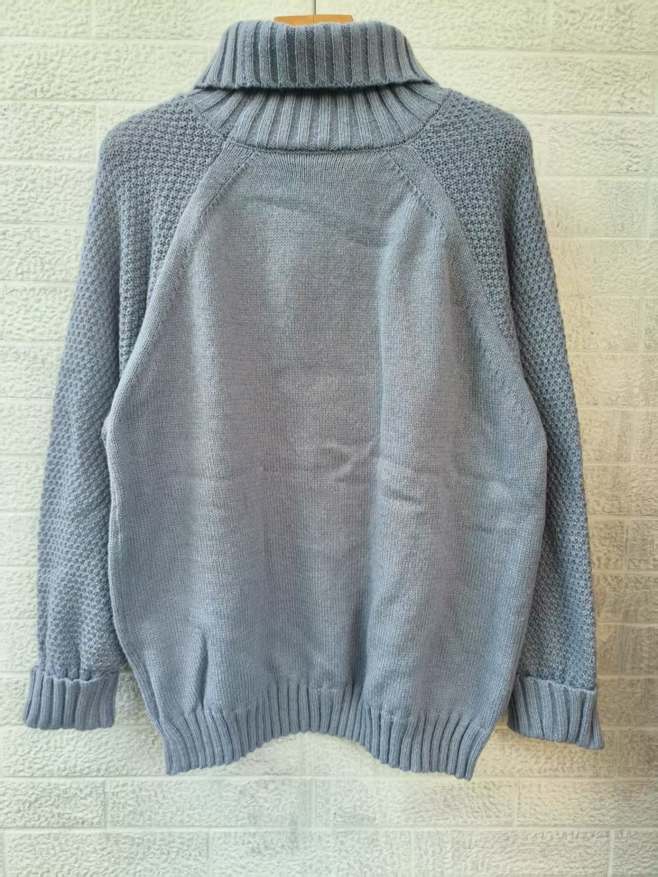 Women's mock neck sweater - Elegant Gray Pullover 87562ea6 6a9a 4264 b6e5 3152e4a9aaa6