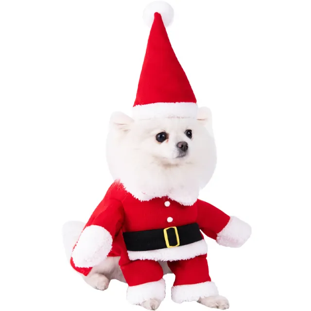 Halloween Dog Clothes Funny Transformation Creative Pet Clothing Christmas Upright Outfit - Shop at LoveMi