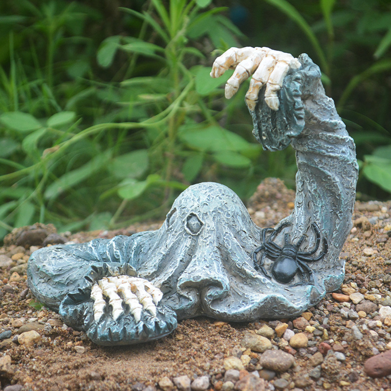 Resin Spider Climbing Out Ornament, picture 2 of 2