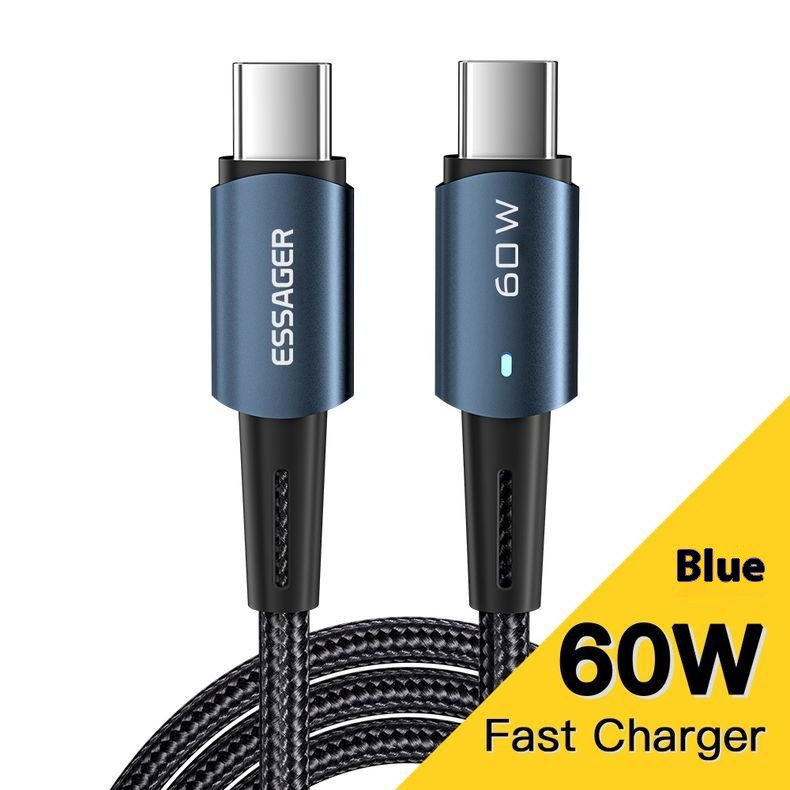 PD100W Fast Charge Data Cable For Mobile Phone Tablet Typec Fast Charging - Image 18