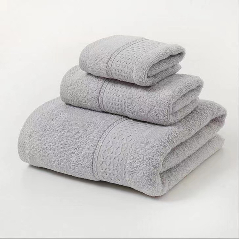 6-Piece Thick Absorbent Pure Cotton Towel Set