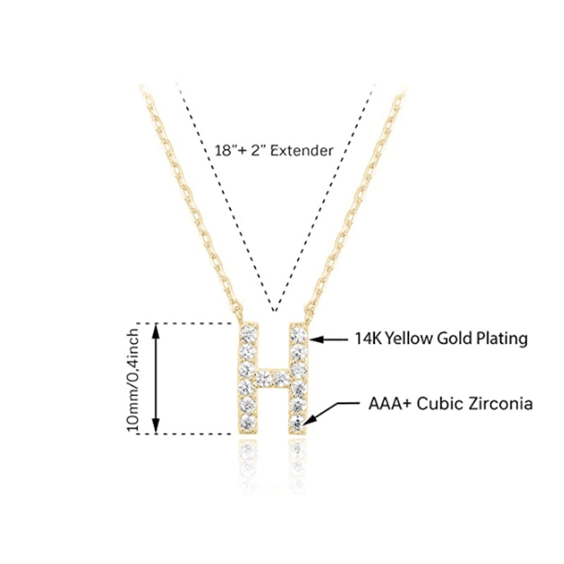 Women's New 26 English Letter Necklace