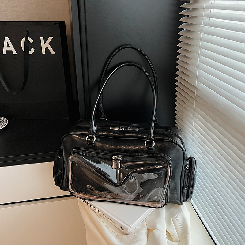 PU Zip Tote Bag, picture 3 of 3