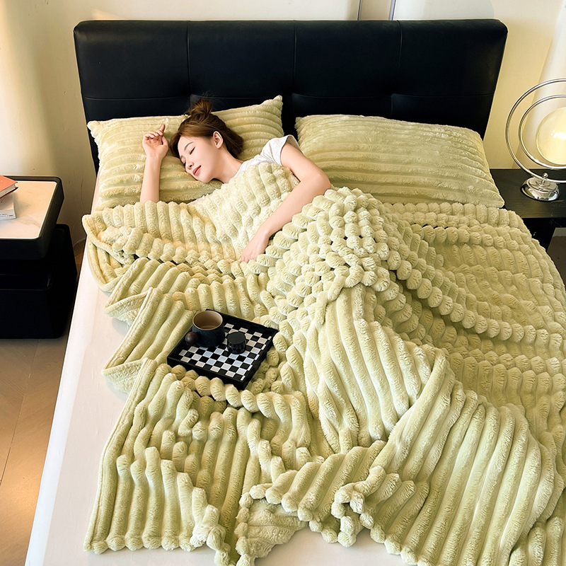 Household Fashion All-season Plush Blanket