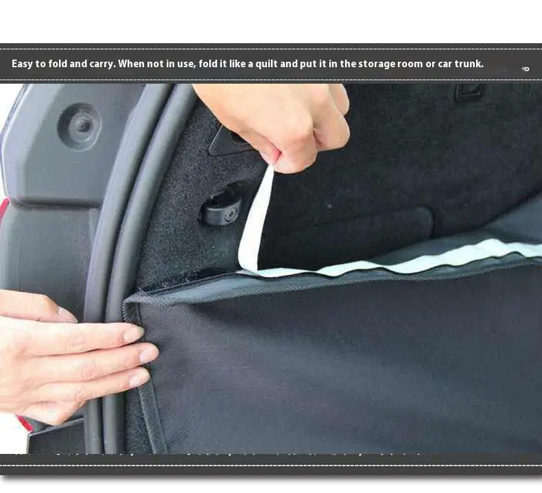 Oxford Cloth Car Pet Mat Dog Safety Seat Removable