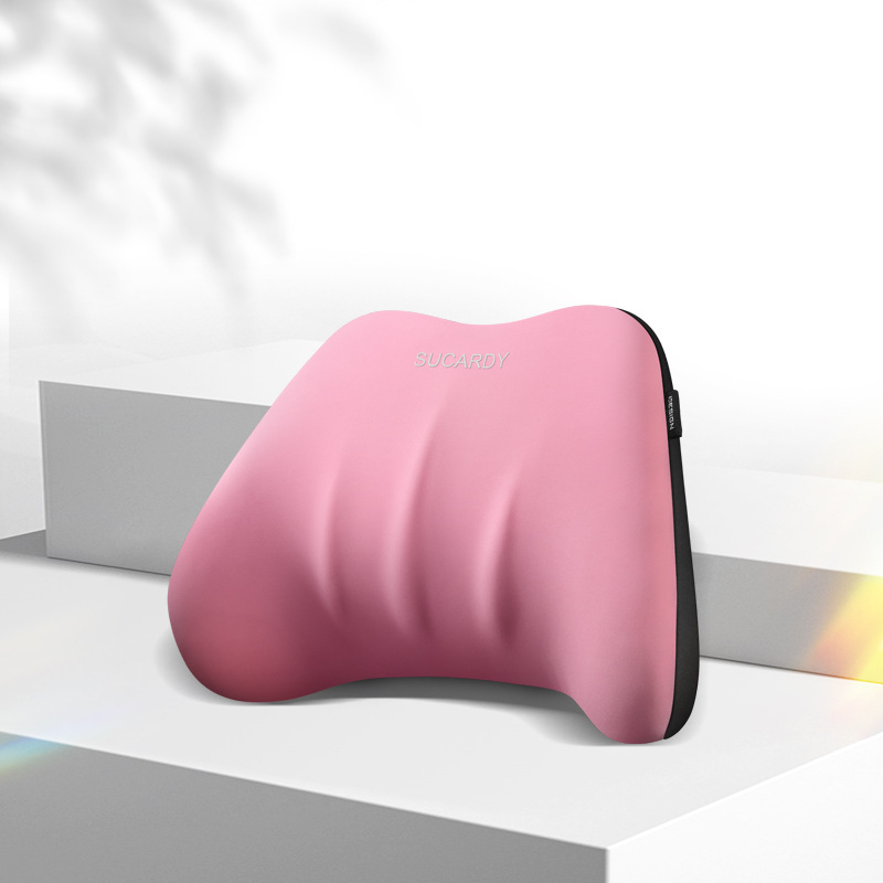 Pink Lumbar Support Pillow