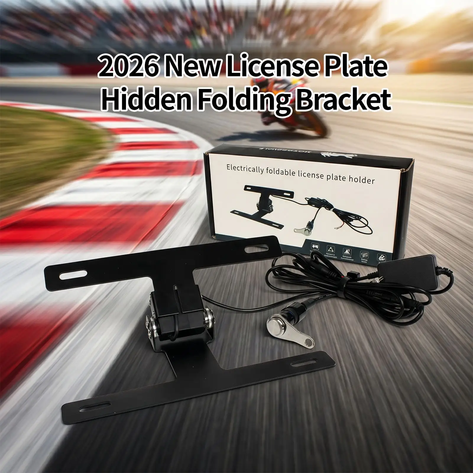 Electric Remote-controlled Foldable Track Modified Short Tail