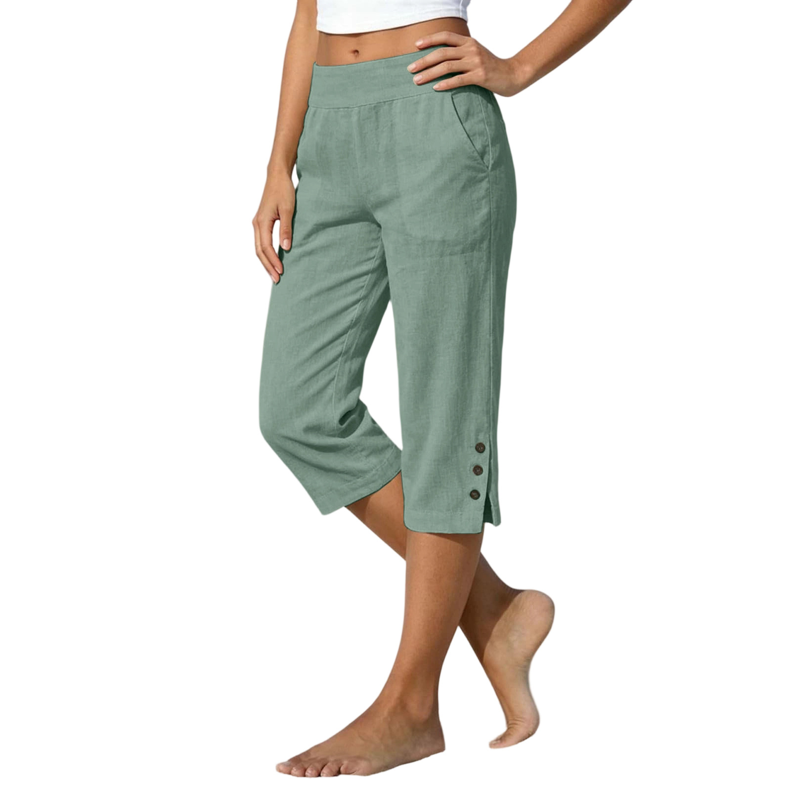 Women's straight-leg pants – multiple colors displayed together