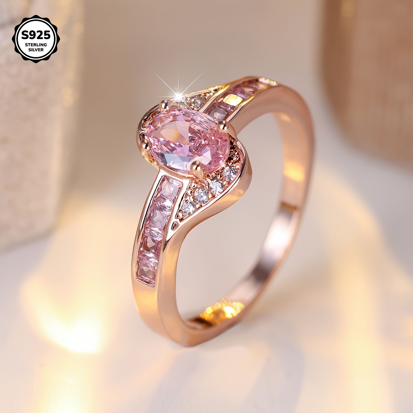 Diamond-studded Ring