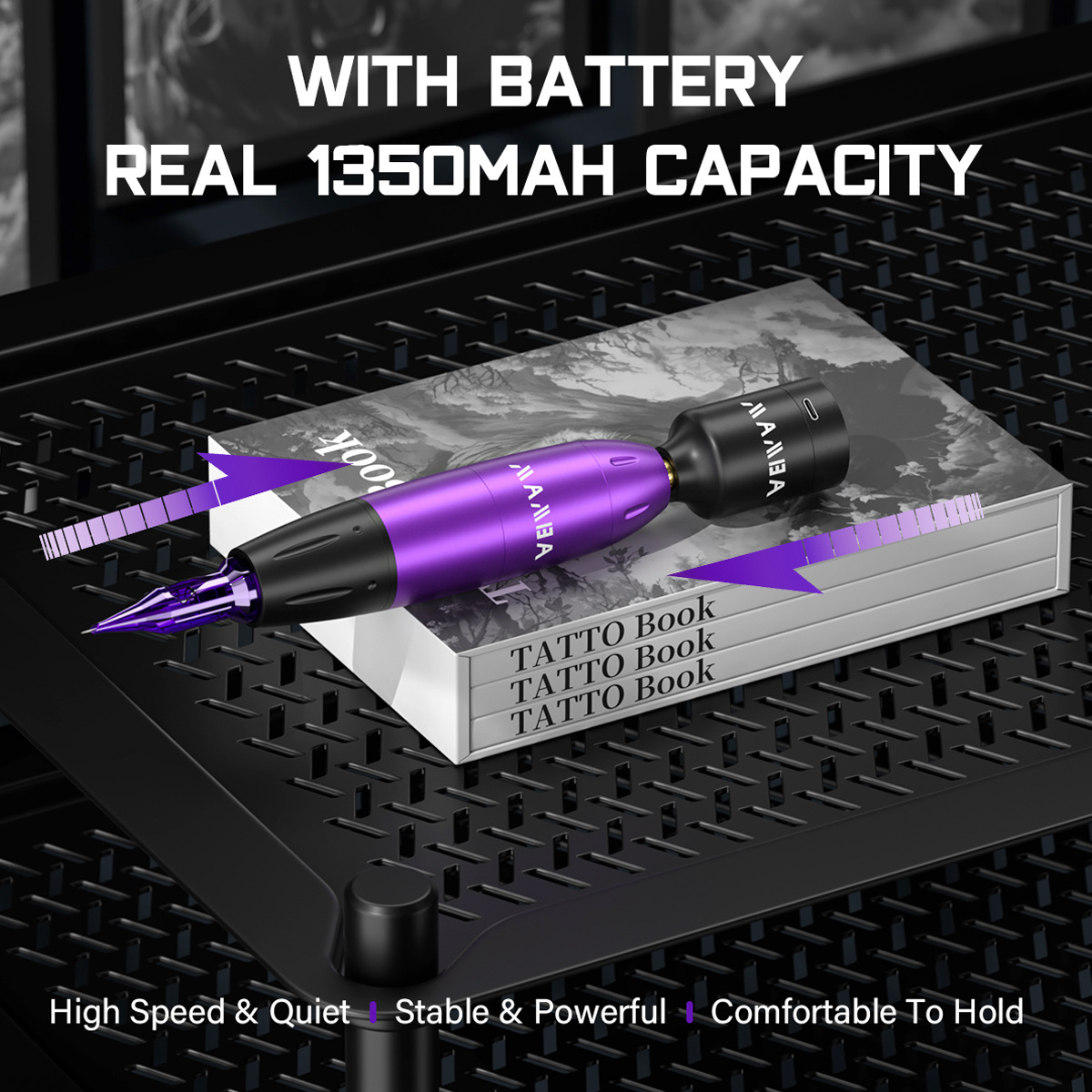 MAMBA MAMBA Wireless Tattoo Pen Suit Full Set