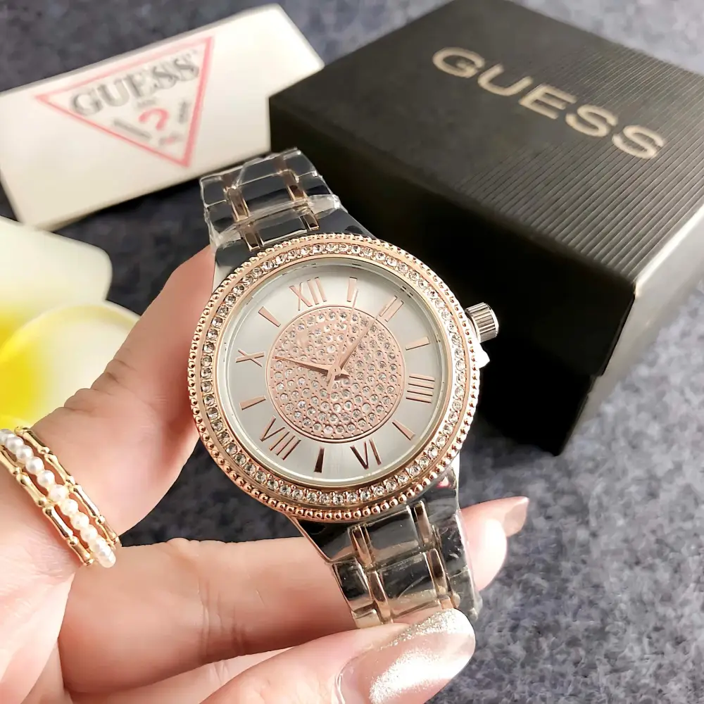 Sleek, Sophisticated Watch With A Large Dial A Niche Art Piece For Women