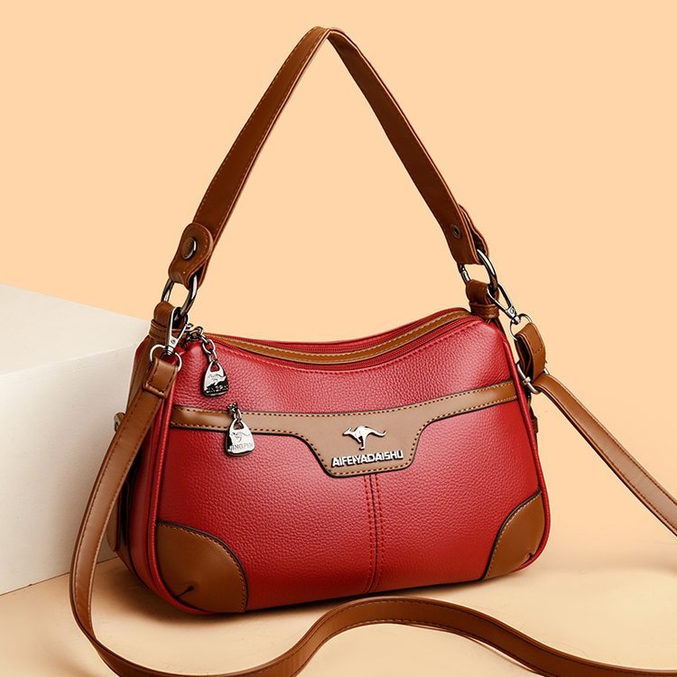 Stylish Summer Contrasting-Color Shoulder Bag For Women