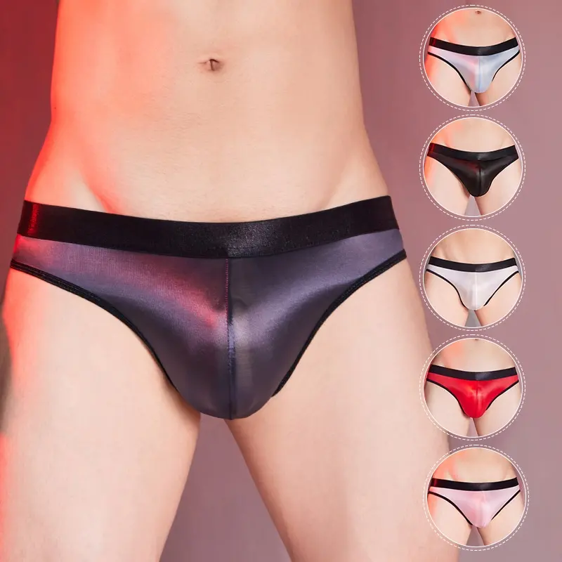 Men's Shiny High Elastic Comfortable And Breathable