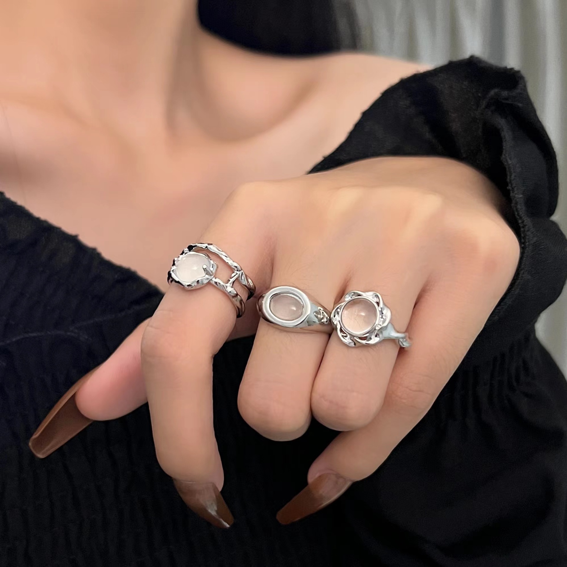 Womens Cool Aloof-style Personality Ring