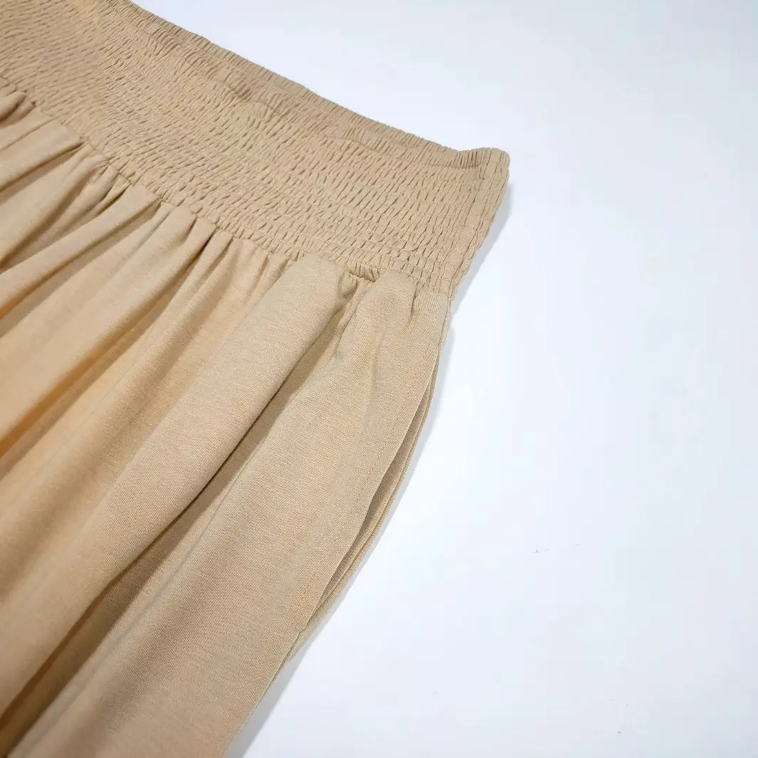 Casual Stretch High Waist Loose Wide Leg Pants
