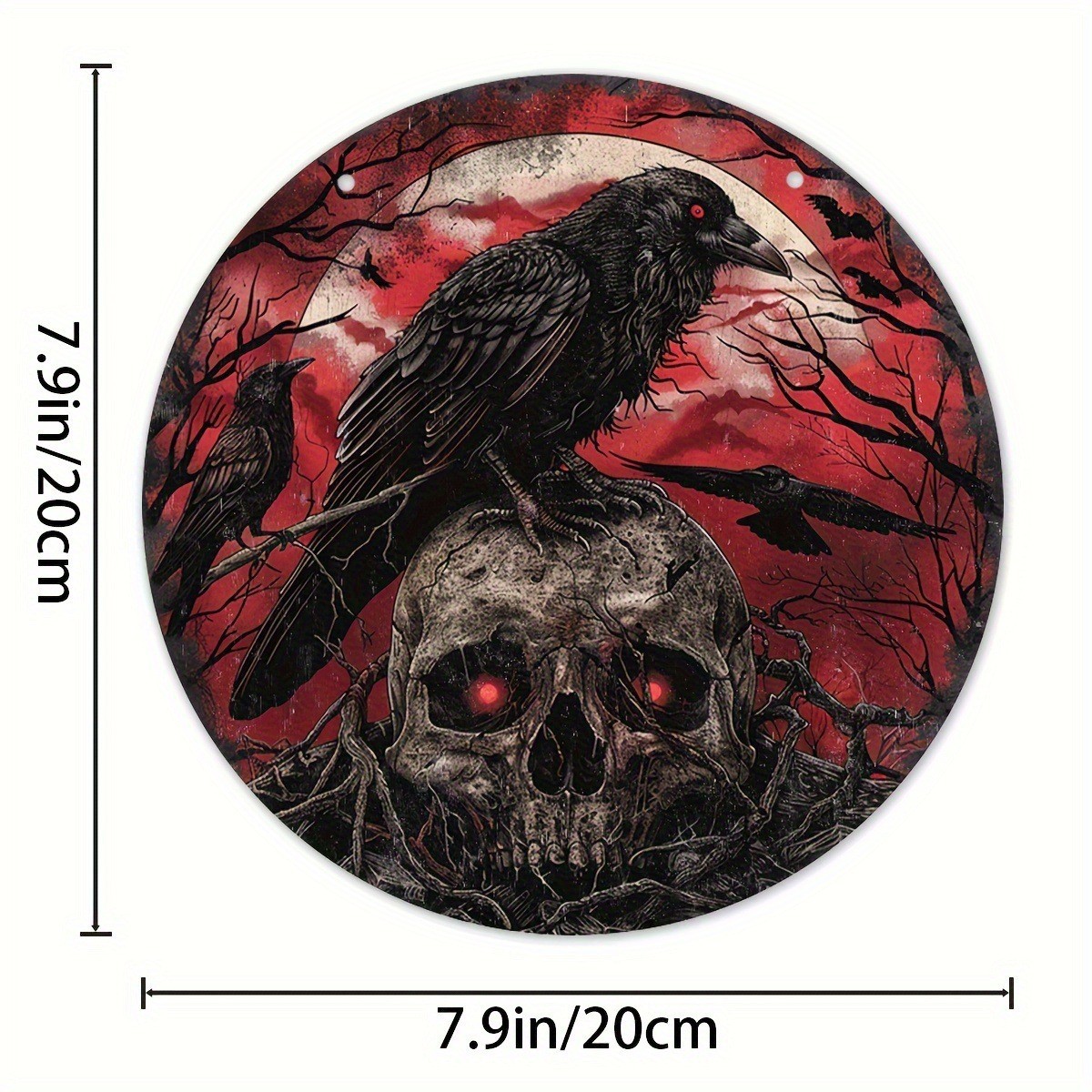 Title 14, Halloween Wooden Doorplate Home Decoration