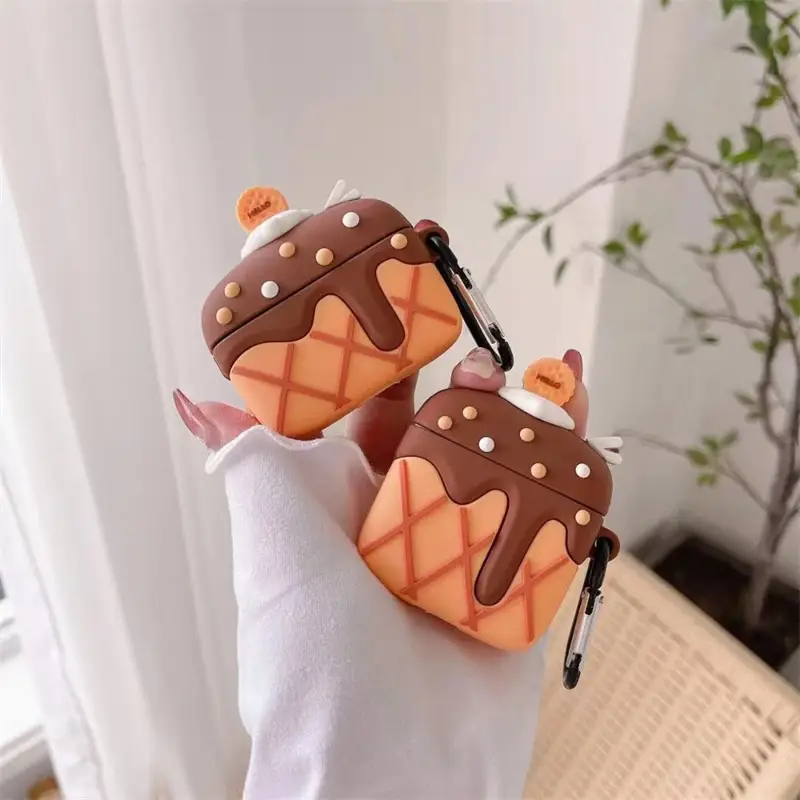 Chocolate Cream Cake Wireless Earphone Case