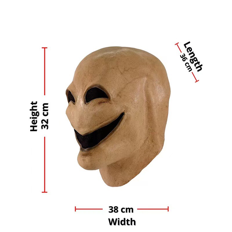 Alien Mask No Face Man Headgear Halloween Party — foto 5