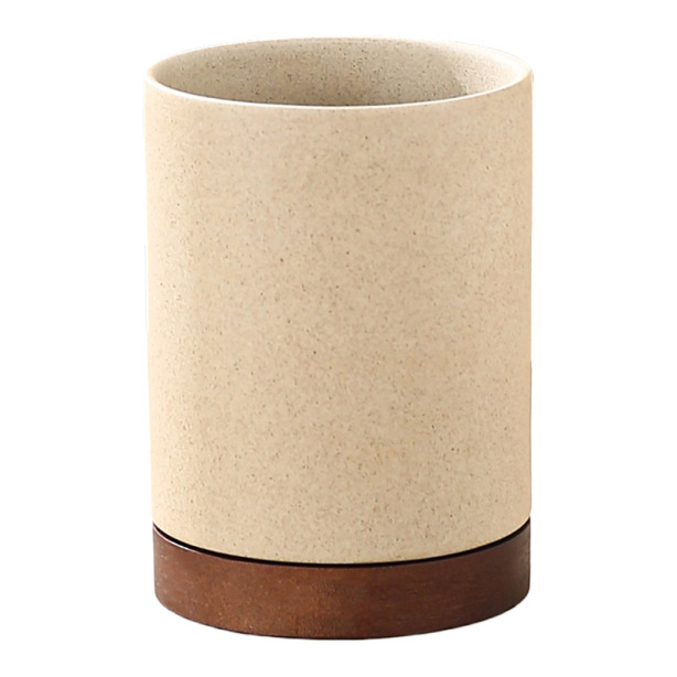 High-end Ceramic Chopstick Holder Household Kitchen Cutlery Container