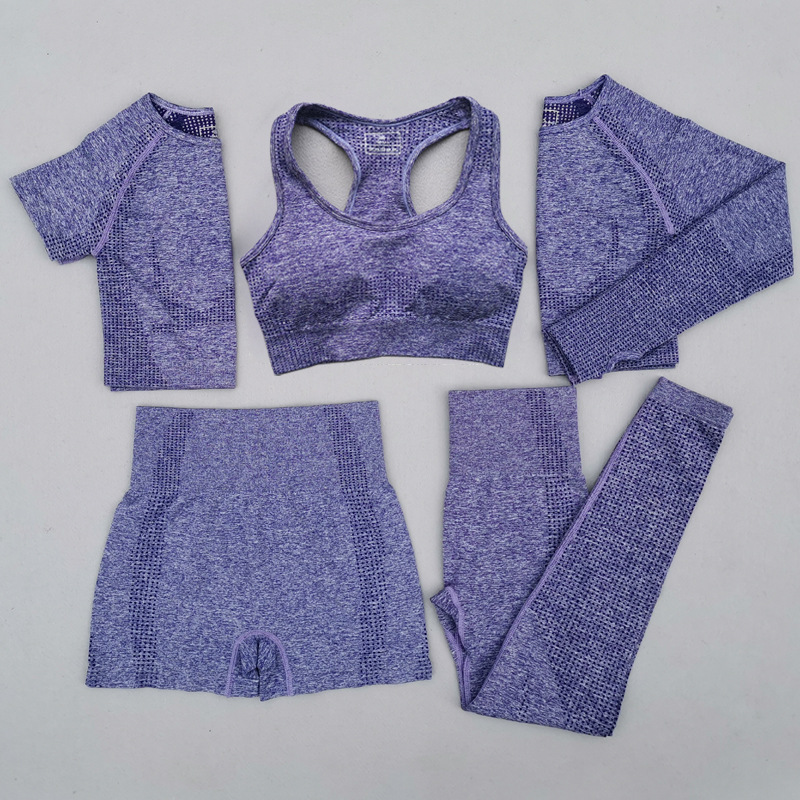 5Pcs-Women-Vital-Seamless-Yoga