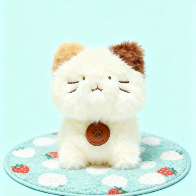 Cute Squeezeable Little Animals Calico Cat And Dachshund Doll