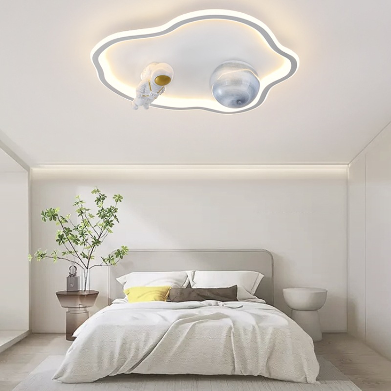 Minimalist Creative Astronaut Children’s Room Bedroom Ceiling Lamp