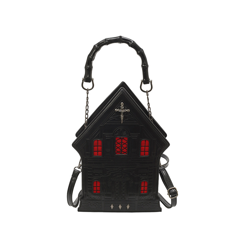 PU House-Shaped Crossbody Bag, picture 2 of 2